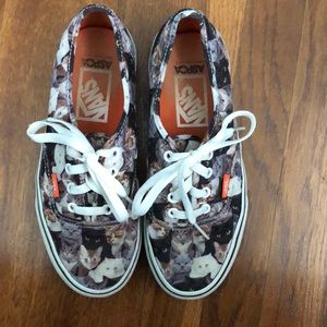 Vans ASPCA cat print sneakers